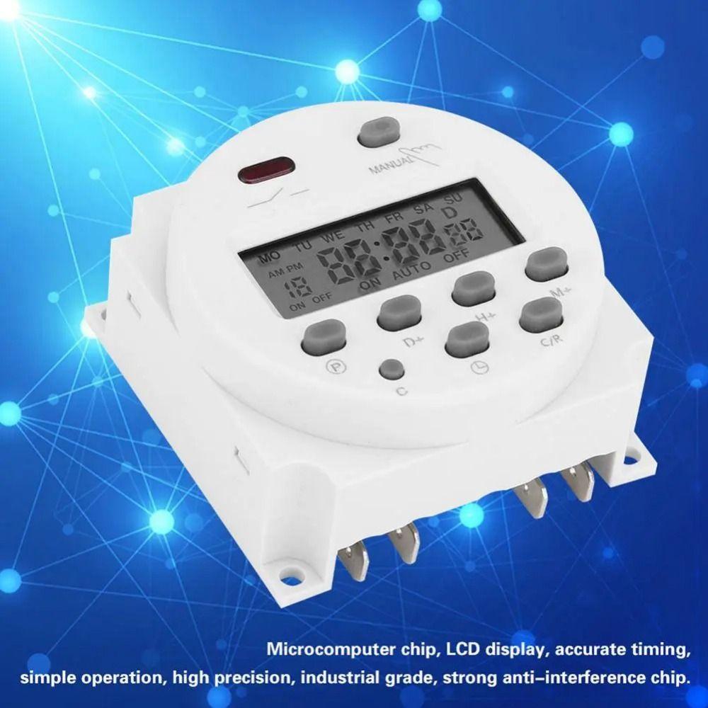 Precise Timekeeping CN101A Timer Switch Relay Power Time Controller  Water Heaters