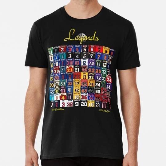 

Basketball Legends S to 5XL Made in the USA TTshirt 2XL