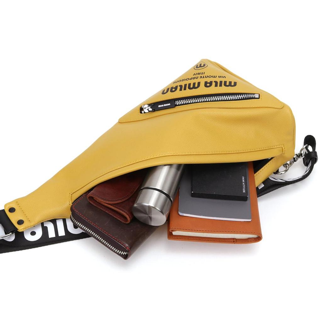 [Mila Milan] One-Shoulder Bag No. 261912 [Yellow]