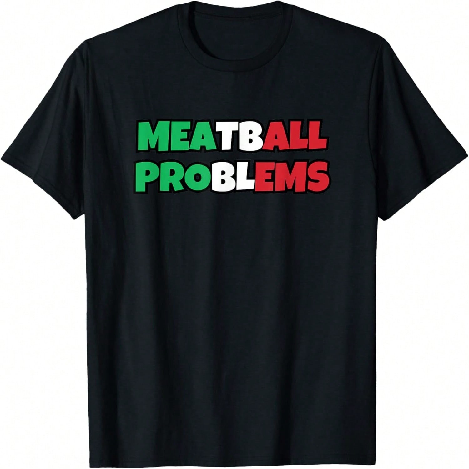 Meatball Italian Food T-Shirt S разноцветный