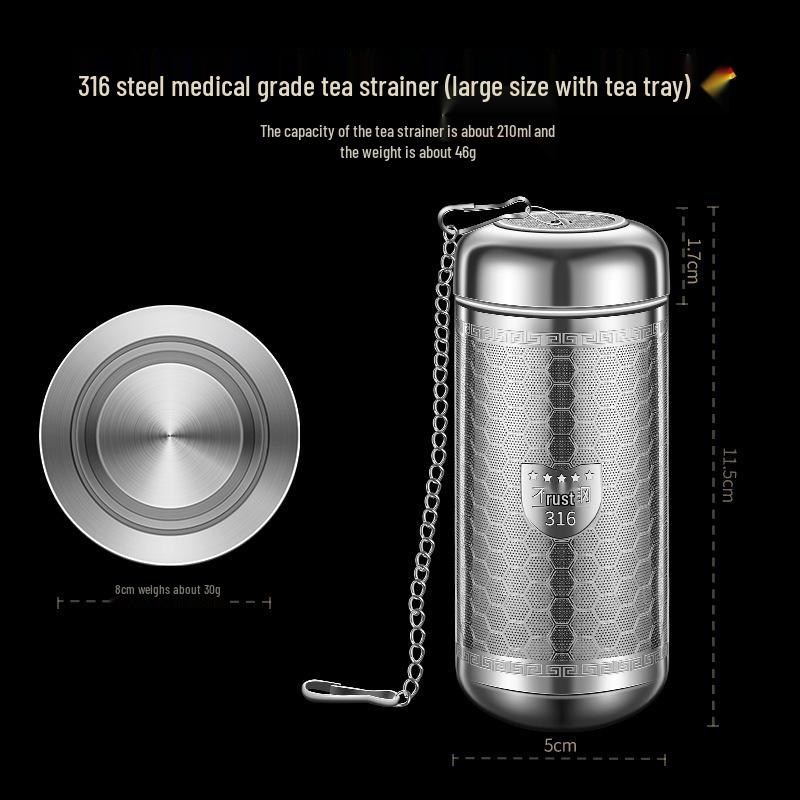 316 Stainless Steel Tea and Coffee Mesh Infuser Strainer