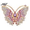 Butterfly Brooch Jewelry Rhinestone for Women, Vintage Insect Lapel Pin, Women Decorative Pin Accessory Clothes Scarf Shawl Dress Bag Clothing
