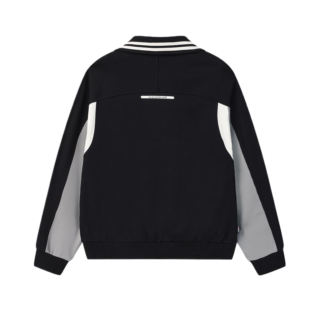 FILA Original Fashion Retro Classic Personalized Zip Comfort Long Sleeve Jacket Men jackets F11M549507FBK