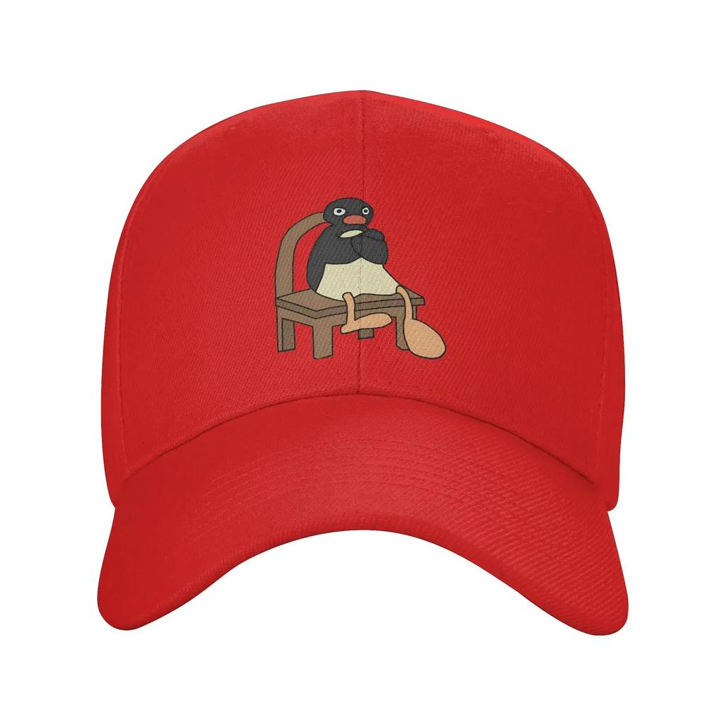 Wütender Pingu Kappen Freizeit Papa Hut Für Unisex Verstellbar Lässige Kleidung