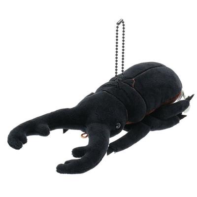 [COLORATA] Colorata Plush Mascot Giraffa Stag Beetle (Realistic InsectChain Included) Cute Stag Beetle Keychain Doll Gift Present (Inspected Twice) 