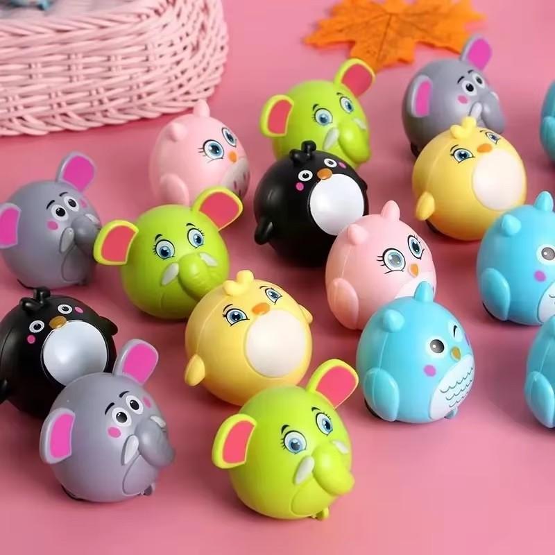 3/6pcs New Cartoon Pull Back Car Toys Treat Kids Birthday Party Favor Baby Shower Guest Gift Pinata Fillers Boys Girl Giveaway