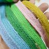 Color Flat Hemp Rope Webbing Handmade Diy Kindergarten Retro Decoration Flat Jute Strap, Textile Accessories Ten