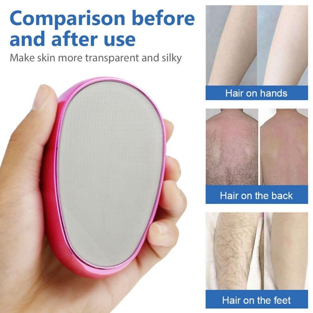 

Очистка безопасных инструментов для депиляции Эпиляторы Хрустальный ластик для волос Удаление волос безболезненное физическое