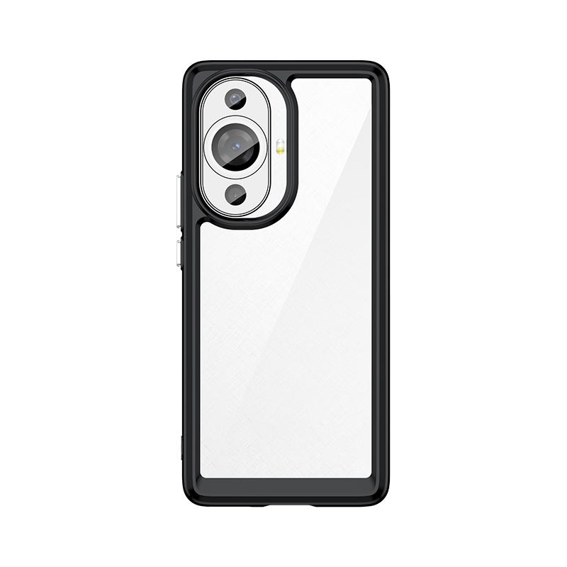 Für Cover Huawei Nova 12S Hülle Huawei Nova 12S Capas Neu Stoßfestes Handy Bumper Transparente Farbe Klar Fundas Huawei Nova 12S