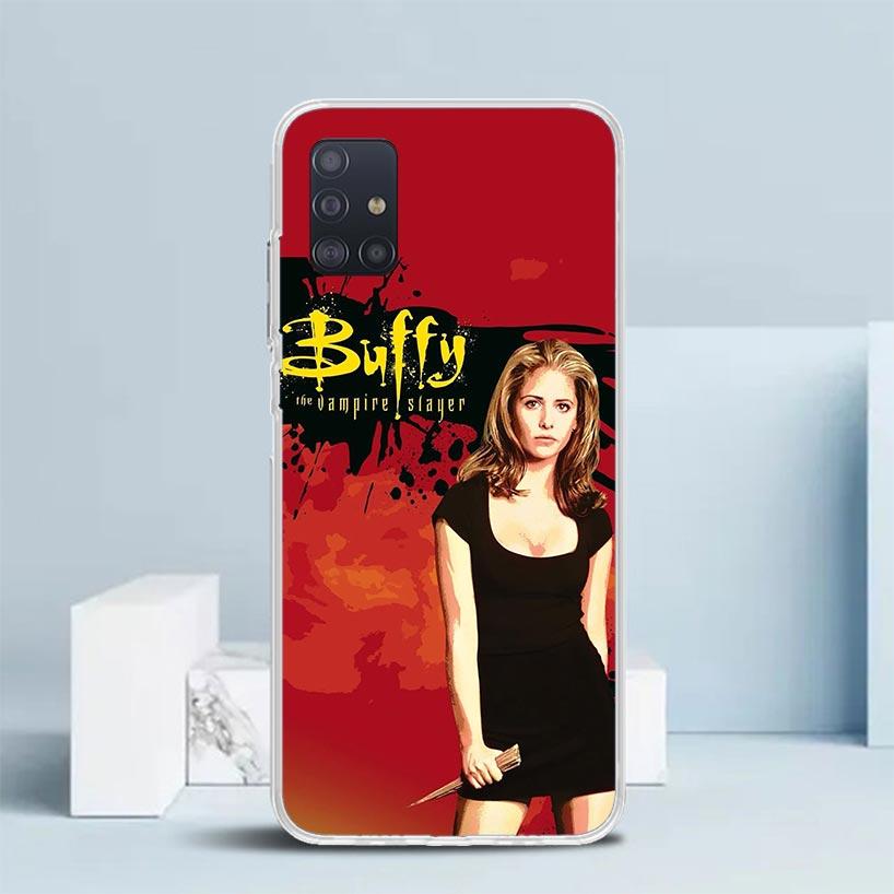 Buffy the Vampire Slayer Soft Cover for Samsung Galaxy A12 A22 A32 A52 A72 A02S Phone Case Note 20 Ultra 10 S10 Plus A51 A71 A50