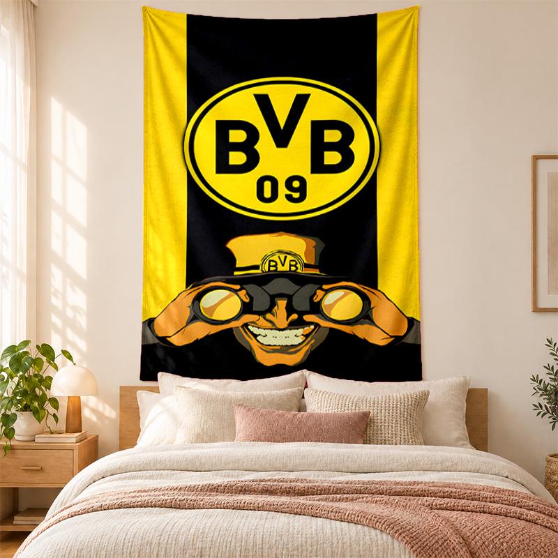 BVB Tapestry highquality for decorating living room bedroom dorm walls ideal as bedroom wallart orholiday gift