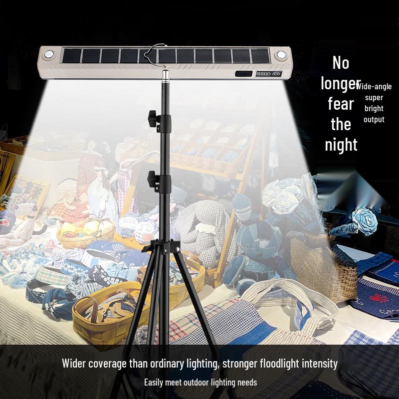 Rechargeable LED Camping and Emergency Light with Long Battery Life - Portable and Convenient for Outdoor Use