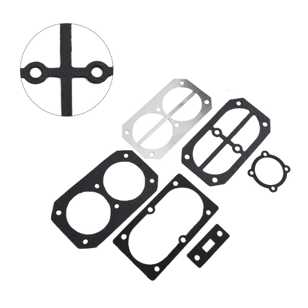 1set Valve Plate Gaskets Washers Replacement For 2070 Type Air Compressor Cylinder Head Base
