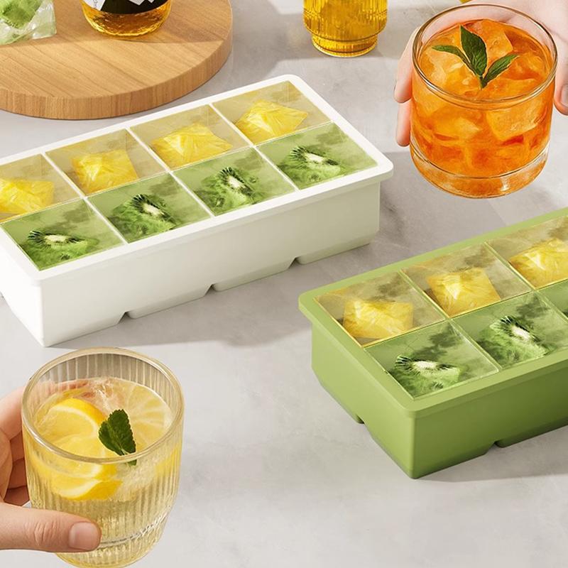 Bear Ice Mold Silicone 4 Grid Ice Tray Diy Home Kitchen Ice Cube Tray Frozen Coffee Milk Tea Ice Molds Cocktails Kitchen Tool