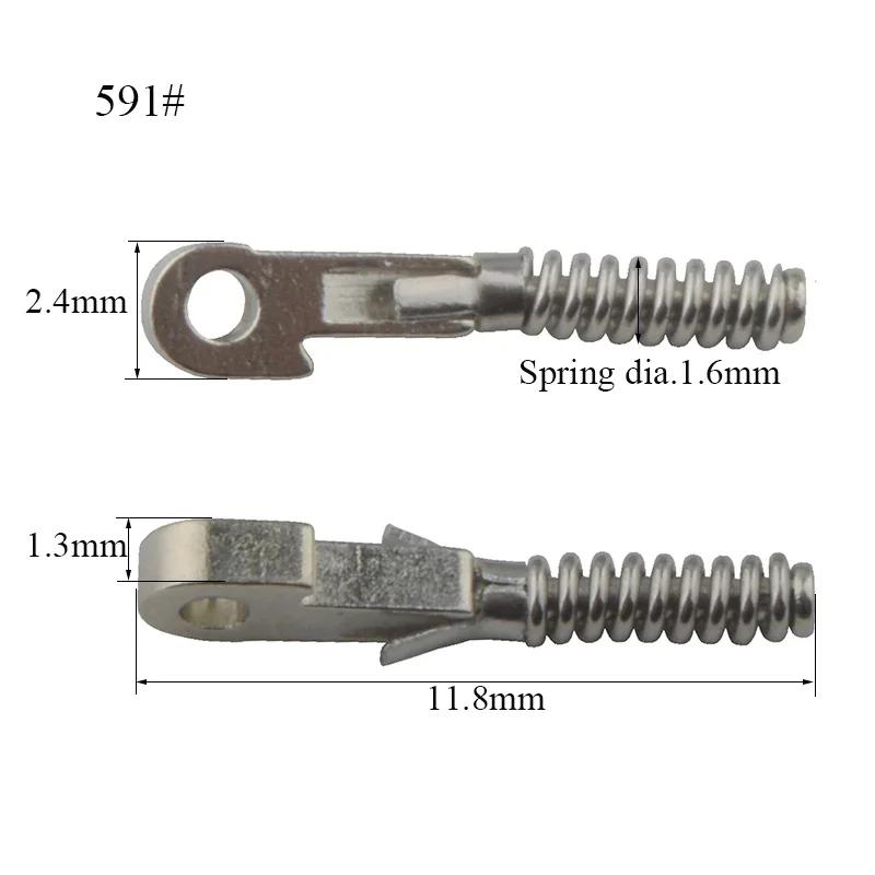 

100pcs Eyeglasses Spring Insert Glasses Repairing Flex Temples Optical Frame Broken Replacement Part 591#