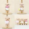 Cute Bear Plush Toy Keychain Soft And Cuddly Stuffed Animal For Bags And Gifts 12cm
