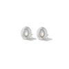 Exquisite Retro Round Hoop Earrings: Copper Alloy Mark Series Studs