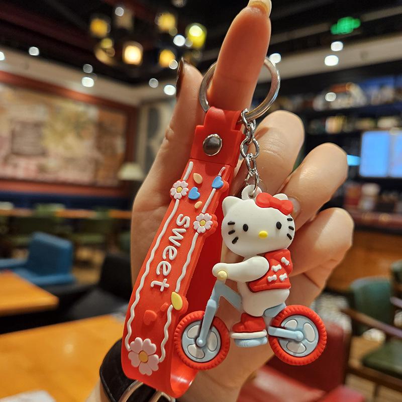 Neuer Cartoon Mond Schlüsselanhänger, Taschenkleinanhänger Pvc Weichgummi Dreidimensionaler Anti-Verlust Schlüsselanhänger