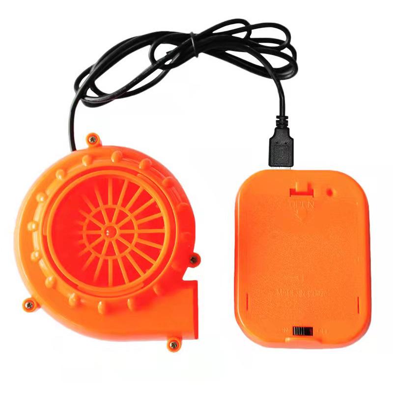 6V Inflatable Doll Cooling Blower with Battery Box and Protective Gear