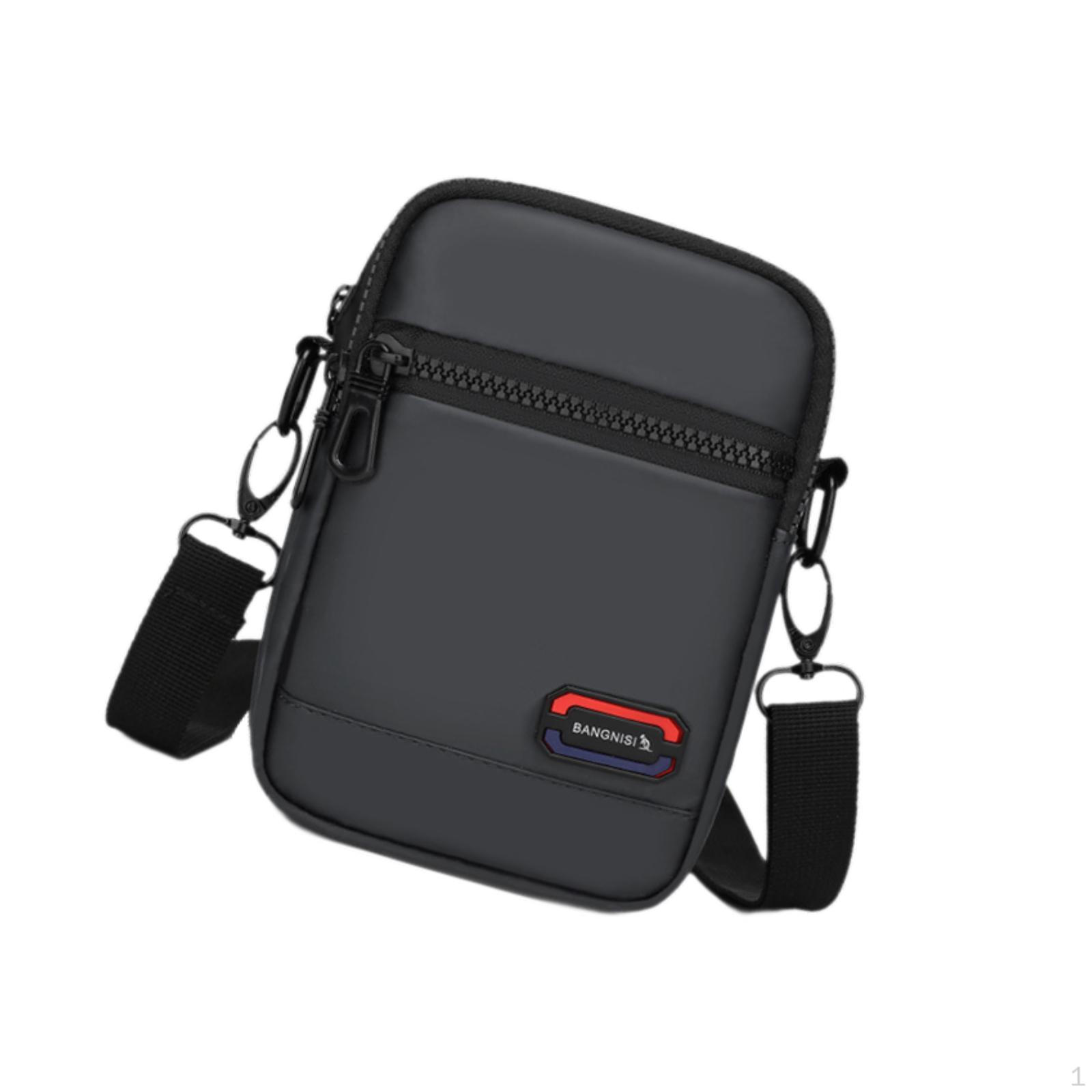 

Чоловіча сумка через плече, модна через плече, для дня народження, катання на велосипеді у спортзалі на відкритому повітрі сірий колір