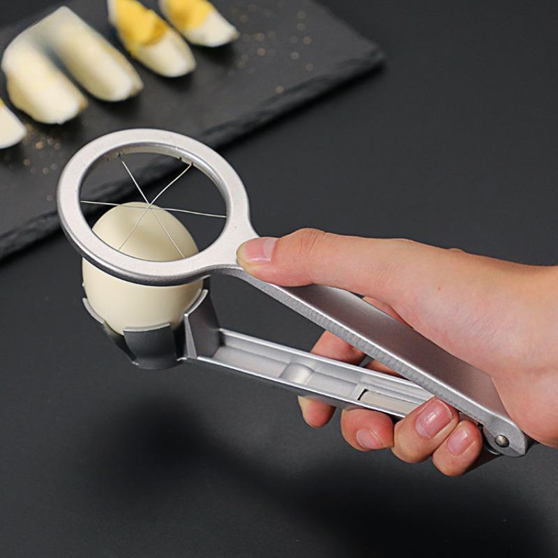 Stainless Steel Wire Egg Slicer Manual Kitchen Tool Stainless Steel Egg Slicer Vegetable Salad Egg Slicing Tool Egg Slicer