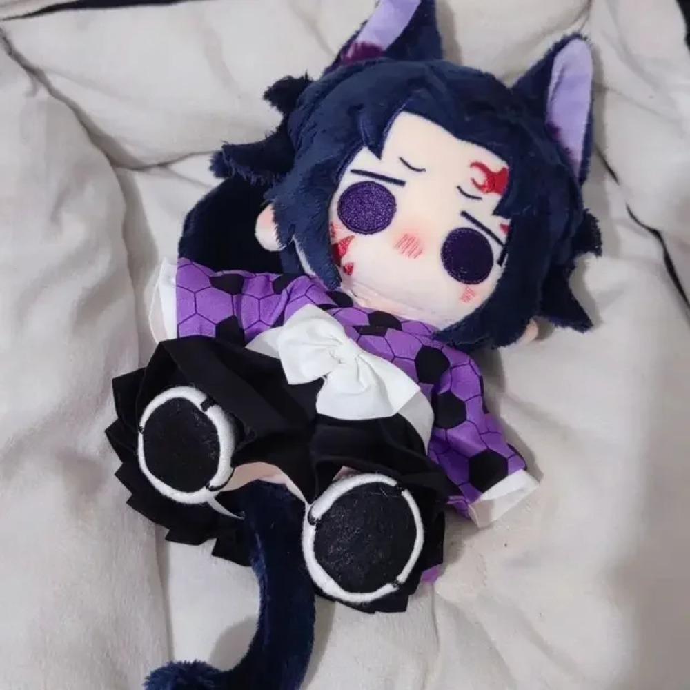 

Цугикуни Мичикацу 20 см Хлопковые Куклы Игрушки для Детей Взрослых Аниме Клинок, рассекающий демонов Кокушибо Коллекционный Подарок Милые Плюшевые Куклы with skeleton