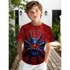 Fashion Children's Clothing Crew Neck Short Sleeve 3D Casual Color Printing Casual Short Sleeve Crew Neck T-Shirt
