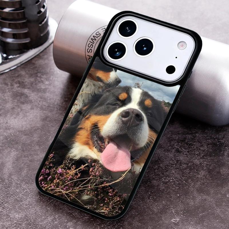 Berner Sennenhund Handyhülle Für iPhone 17 16 15 14 13 12 11 Pro Max Plus 17Air Weiche Silikonhülle