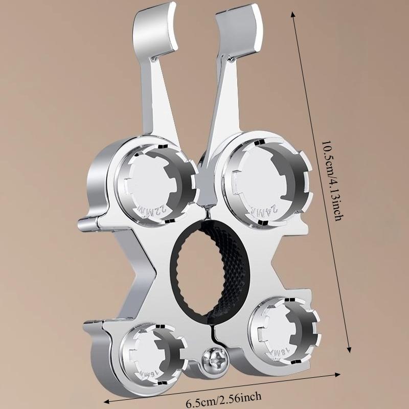 

Universal Disassembly Special Tool Faucet Wrench Universal Kitchen and Bathroom Multifunctional Sink Bathroom Faucet Wrench серебряный