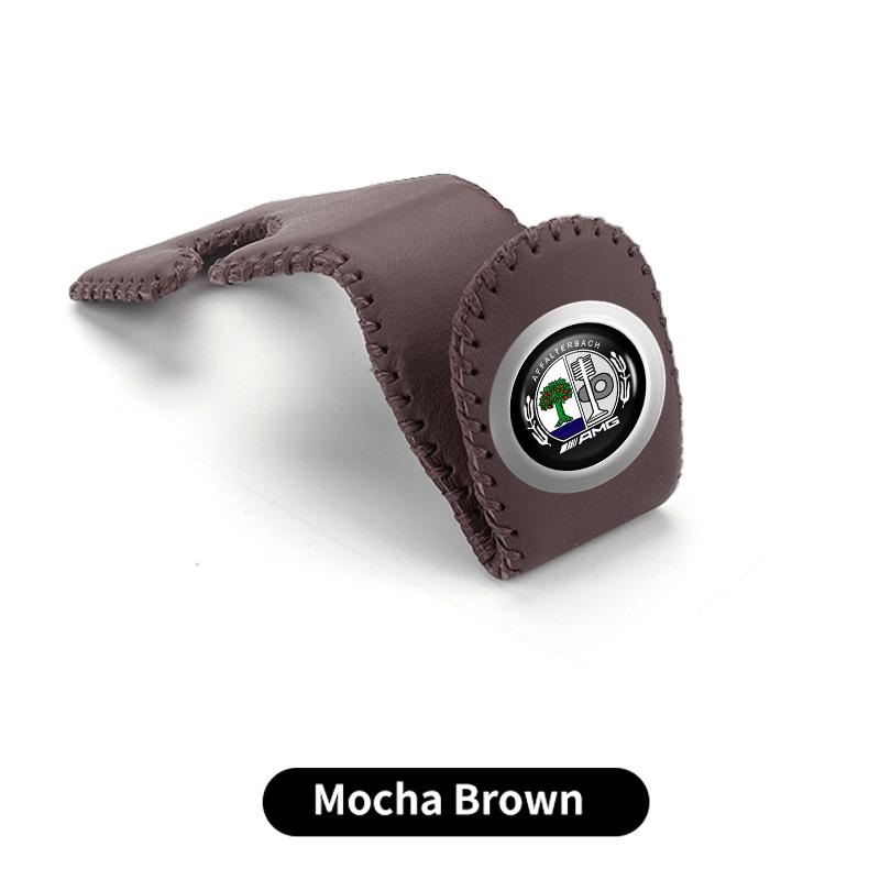 Leather Car Seat Back Hook Headrest Storage Hanger Holder Auto Accessories For Mercedes Benz AMG A B C E S G Class W201 W210 W2
