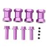 4PCS 12mm RC Wheel Hex Hub with 20mm Offset Extension Crawlers Wheel Hex Drive Adapter for 110 RC