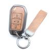 Zinc Alloy Leather Car Key Case Cover Holder 3 Button For Peugeot 208 301 308 508 5008 3008 Citroen 2010