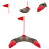 Golf Putting Cup and Flag,Golf Hole Adjustable Portable Exercise Training Tool for