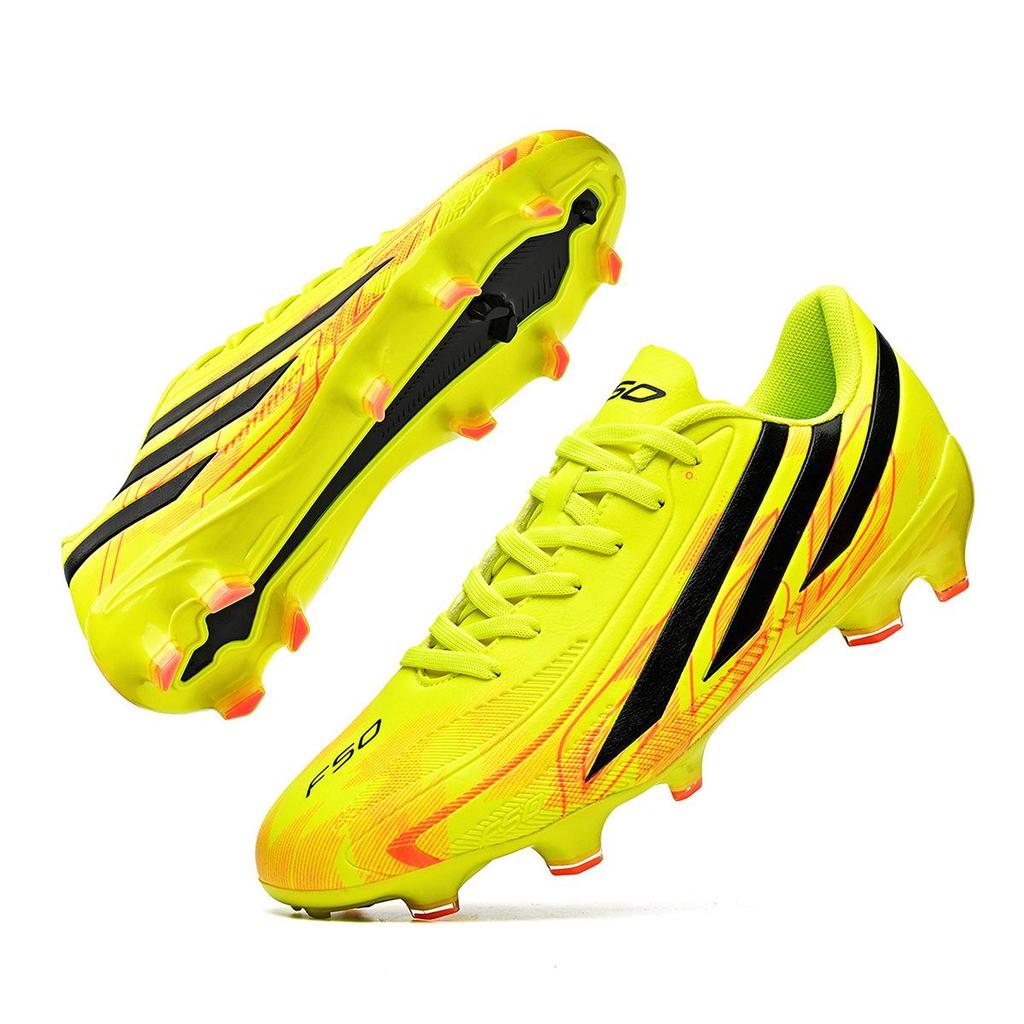 Scarpe da Calcio F50 Coppa del Mondo FG da Uomo - Leggere, Traspiranti, con Lacci, Scarpe da Allenamento per Erba Naturale
