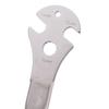 Steel Alloy 35cm Bicycle Long Handle Foot Pedal Removal Wrench Tool with 15mm Slots