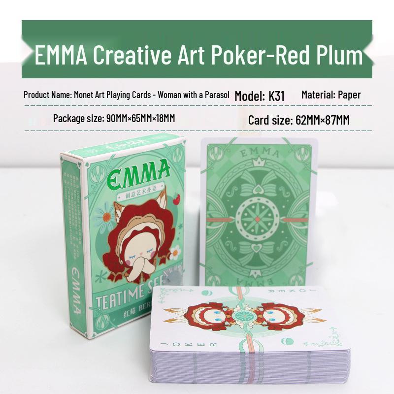 Mini Cute Duck Pocket Poker Cards for Kids - Werewolf Table Game