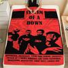 1 Stück System of a Down Print Flanelldecke, Hohe Qualität, Bequem für alle Jahreszeiten, Heimdekoration, Wärme und Komfort, Perfekt für Weihnachtsgeschenke