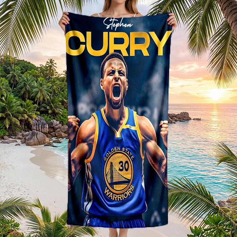 Curry Fashion Beach Towel: Ideal for Summer Adventures Soft, absorbent and quick drying suitable for swimming and bathing