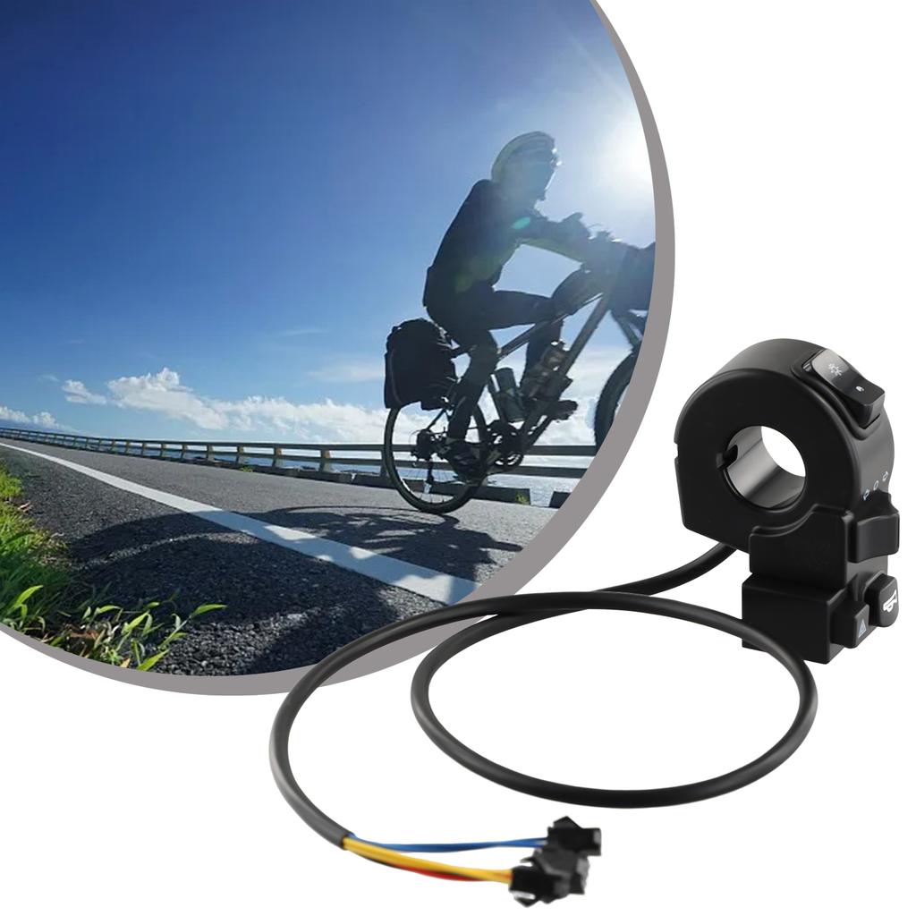 Versatile 4 in 1 Switch for Handlebars for For ebikes and Scooters