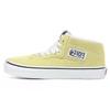 Pro Skate Suede Half Cab Mid Top Skate Shoes Women Skate Shoes Light-Yellow VN0A348EVQ2
