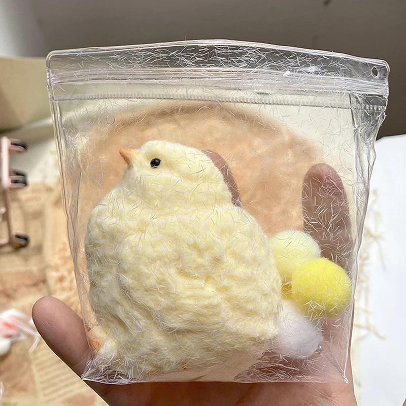 Squishy Kip Schattig Handgemaakt Siliconen Zacht Bevlokt Gele Kip Zegel Zachte Kip Kinder Verjaardagscadeau Speelgoed Schattig Squishy Kuiken