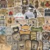 50pcs Vintage Potion Label Stickers Set for DIY Notebook & Luggage Decoration