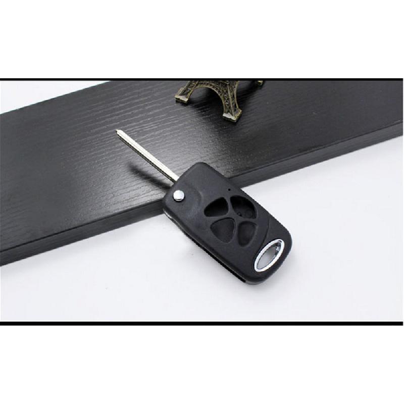 Folding Flip Remote Key Shell Case For Toyota Camry Reiz Corolla Crown 4 Buttons