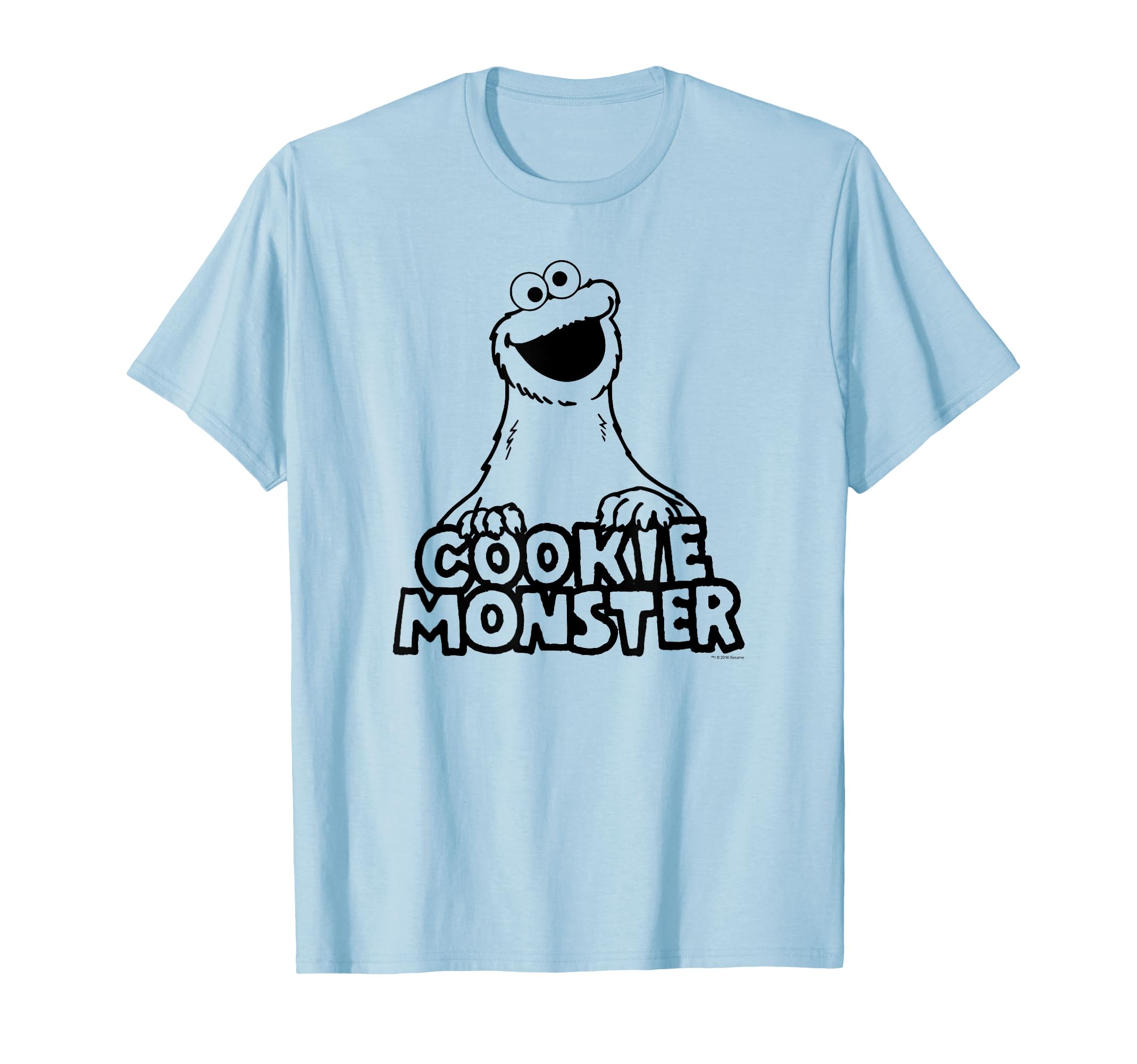 Винтажная футболка с Монстром-печенькой с Улицы Сезам
