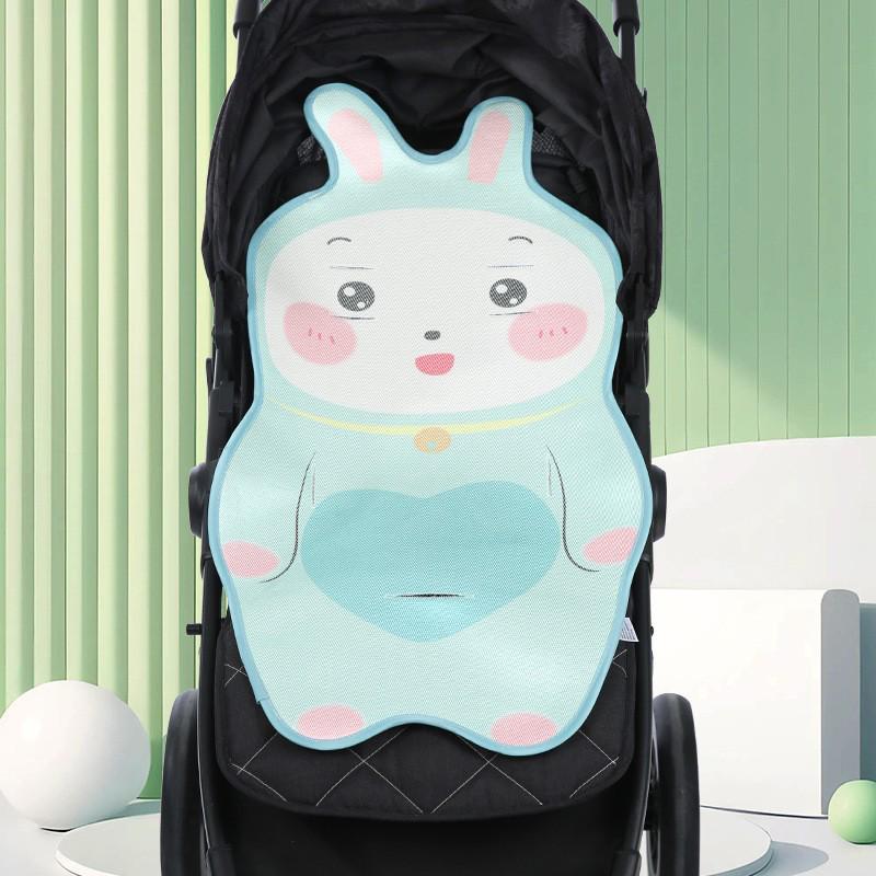 Universal Baby Stroller Cooling Seat Cushion for Summer Printed Seat Mat