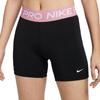 Nike Dri-Fit Suave Cómodo Secado Rápido Transpirable Absorbe el Sudor Pantalones Cortos Deportivos Tres Cuartos para Mujer pantalones cortos Negro CZ9832-016
