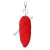 16cm Foxes Tail Keychain Faux Furs Foxes Tail Keyring Soft Furry Bag Hangings Charm Pendant Key Handbag Pendant Accessorise