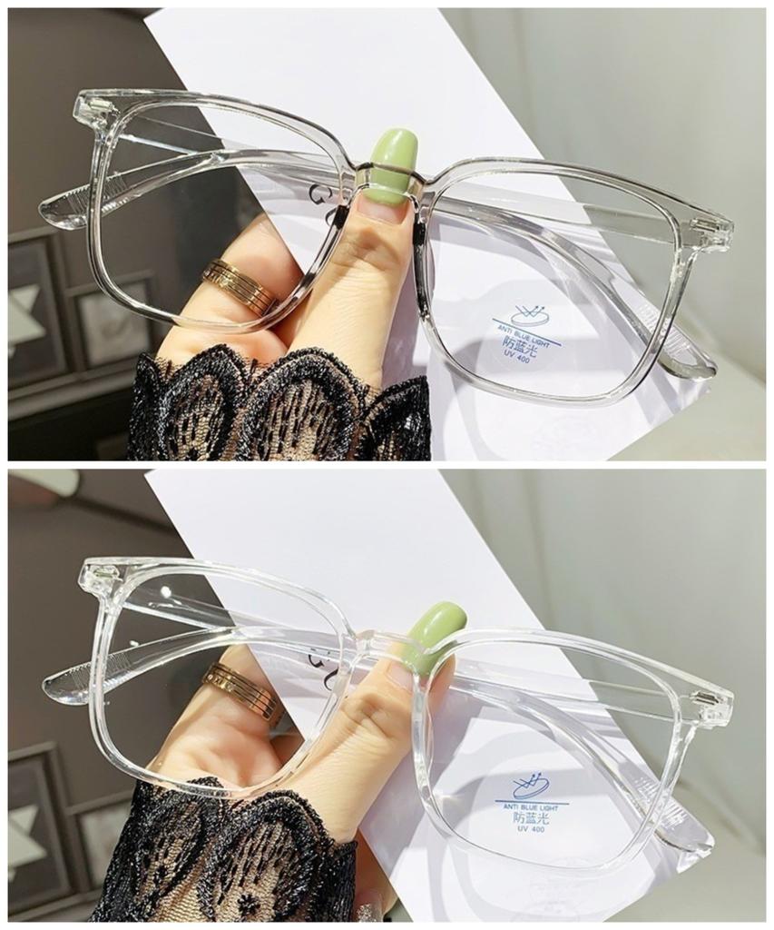 Korean Anti Blue Light Blocking Round Frame Glasses Anti-fatigue Spectacles Fashion for Men/Women Radiation Protection