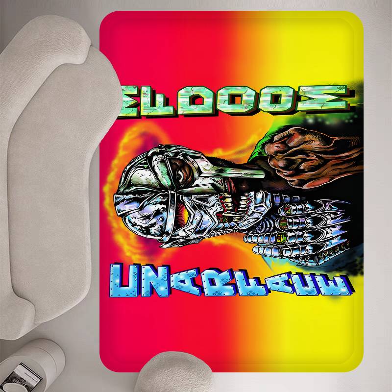 M-MF D-DOOM Rapper Door Mat Nordic Style Bedroom Living Room Doormat Home Balcony Anti-Slip Alfombra
