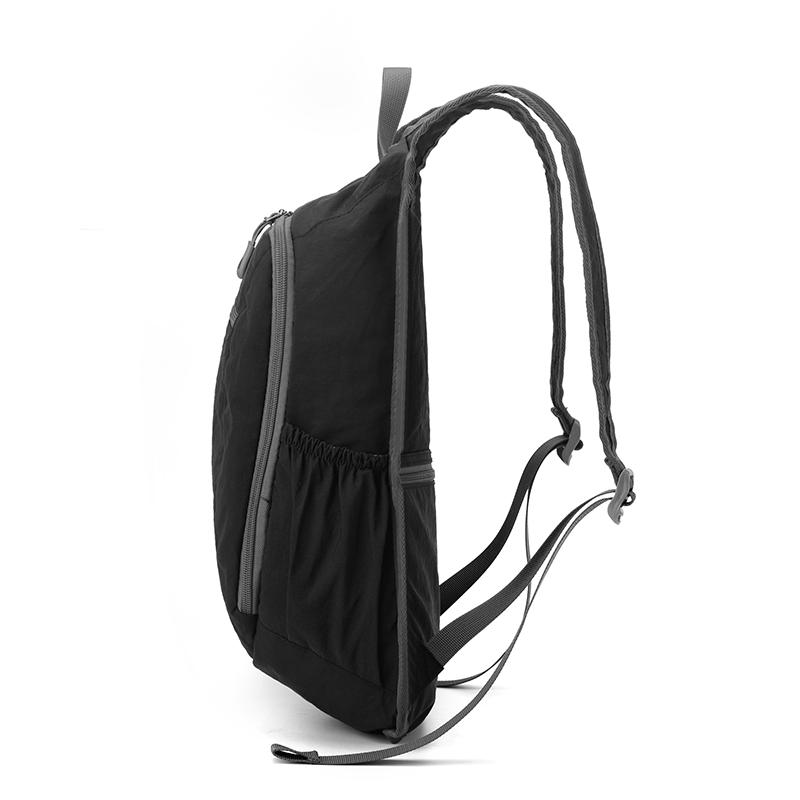 Damen Rucksack Einfarbig Leicht Outdoor Studenten-Reisetasche Multifunktional Faltbarer Rucksack